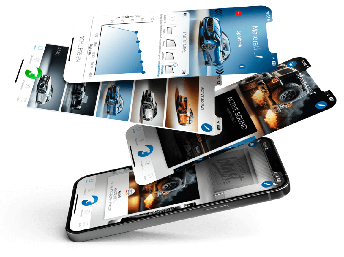 The new Maxhaust mobile app